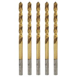 Erbauer  Straight Shank Metal Drill Bits 2.5mm x 57mm 5 Pack