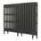 Arroll 760mm x 1234mm 6203BTU Pewter Cast Iron 4 Column Radiator