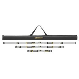 Stanley FatMax Xtreme 60cm, 120cm & 180cm Levels w/Carry Bag 3 Piece Set