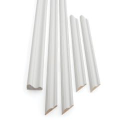 Richard Burbidge Softwood Classic PaintReady Wall Panelling Kit & Dado Rail 420mm x 12mm x 700mm 13 Piece Set