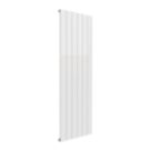 Reina Casina Single 1800mm x 565mm 4421BTU White Vertical Designer Radiator