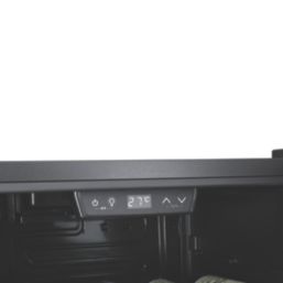 Essentials NNWS33WCUK  Freestanding Black 33 Bottle Wine Cooler 480mm