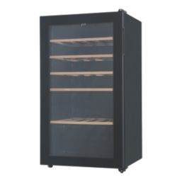 Essentials NNWS33WCUK  Freestanding Black 33 Bottle Wine Cooler 480mm