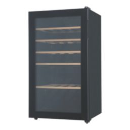 Essentials NNWS33WCUK  Freestanding Black 33 Bottle Wine Cooler 480mm
