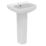 Ideal Standard i.life A Washbasin & Pedestal 1 Tap Hole 500mm