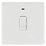British General 800 Series 20A 1-Gang DP Water Heater Switch White with LED