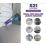 Bostik S21 Multipurpose Silicone Sealant White 310ml