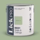 LickPro Max+ 2.5Ltr Green 14 Matt Emulsion  Paint