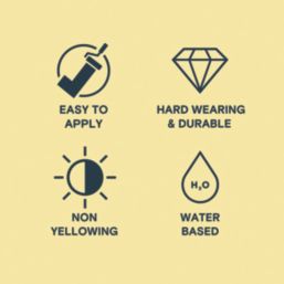LickPro 2.5Ltr Yellow 01 Satin Water-Based Trim Paint