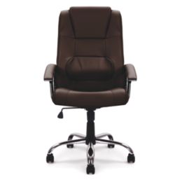 Nautilus Designs Westminster High Back Executive Chair Brown