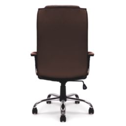 Nautilus Designs Westminster High Back Executive Chair Brown