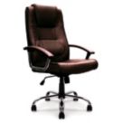 Nautilus Designs Westminster High Back Executive Chair Brown