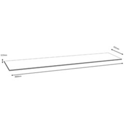 Zenith  Marmo Bainco Laminate Kitchen Worktop 3000mm x 610mm x 12.5mm