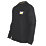 CAT Trademark Banner Long Sleeve T-Shirt Black Large 42-44" Chest