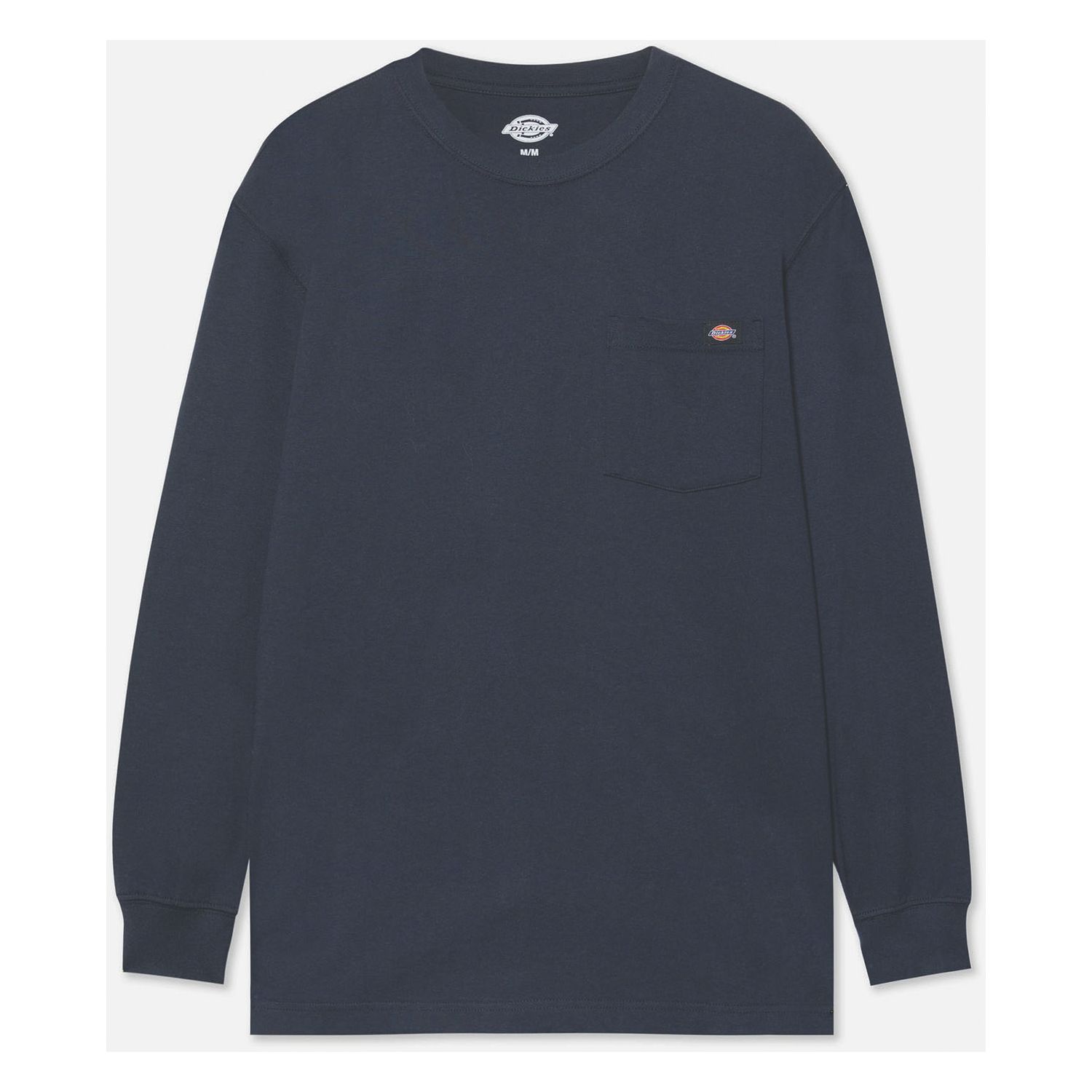 Dickies Pocket Long Sleeve Tee Shirt Navy X Large 41" Chest (376VU)