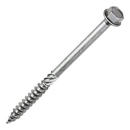 Timco 10150INH Hex Socket Thread-Cutting Timber Screws 10mm x 150mm 10 Pack