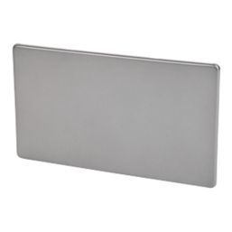 Varilight  2-Gang Blanking Plate Slate Grey