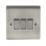 British General Nexus Metal 10AX 3-Gang 2-Way Light Switch  Brushed Iridium