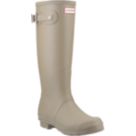 Hunter Original Tall  Size 7 Womens Silver Non Safety Wellies