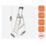 Magnusson Aluminium 1.9m 6 Step Swingback A Frame Step Ladder