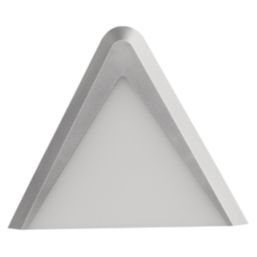 4lite Hampton Triangular LED Silver Cool White Under Cabinet Light Without Bezel 3.5W 200lm