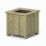 Rowlinson Heritage Square Planter Natural 43cm x 43cm x 42cm