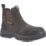 CAT  Size 9  Brown Waterproof Steel Toe Cap Safety Boots