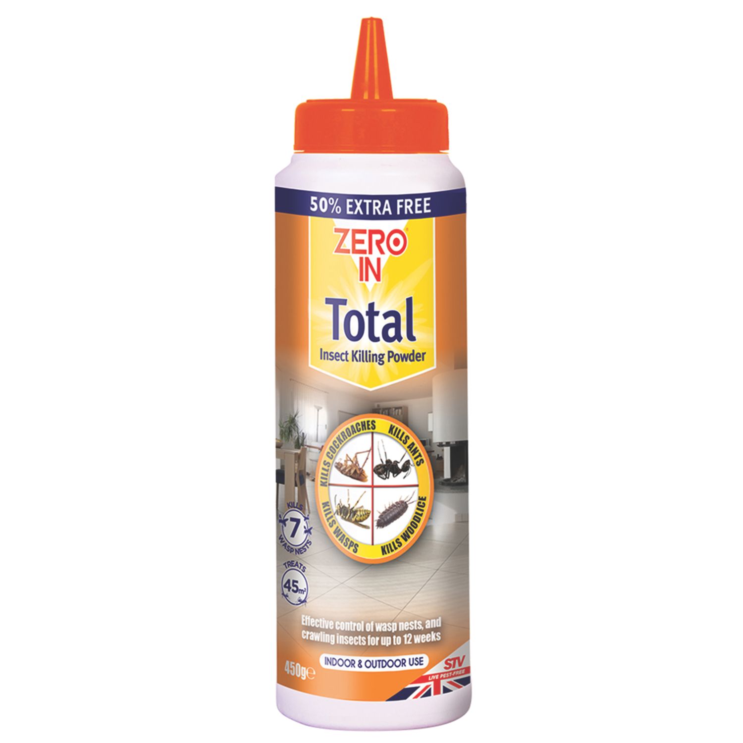 Zero In Total Insect Killer Powder 450g (377CR)