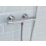 Bristan Frenzy HP/Combi Flexible Exposed Chrome-Plated Thermostatic Bar Mixer Shower with Riser Kit