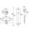 Bristan Frenzy HP/Combi Flexible Exposed Chrome-Plated Thermostatic Bar Mixer Shower with Riser Kit
