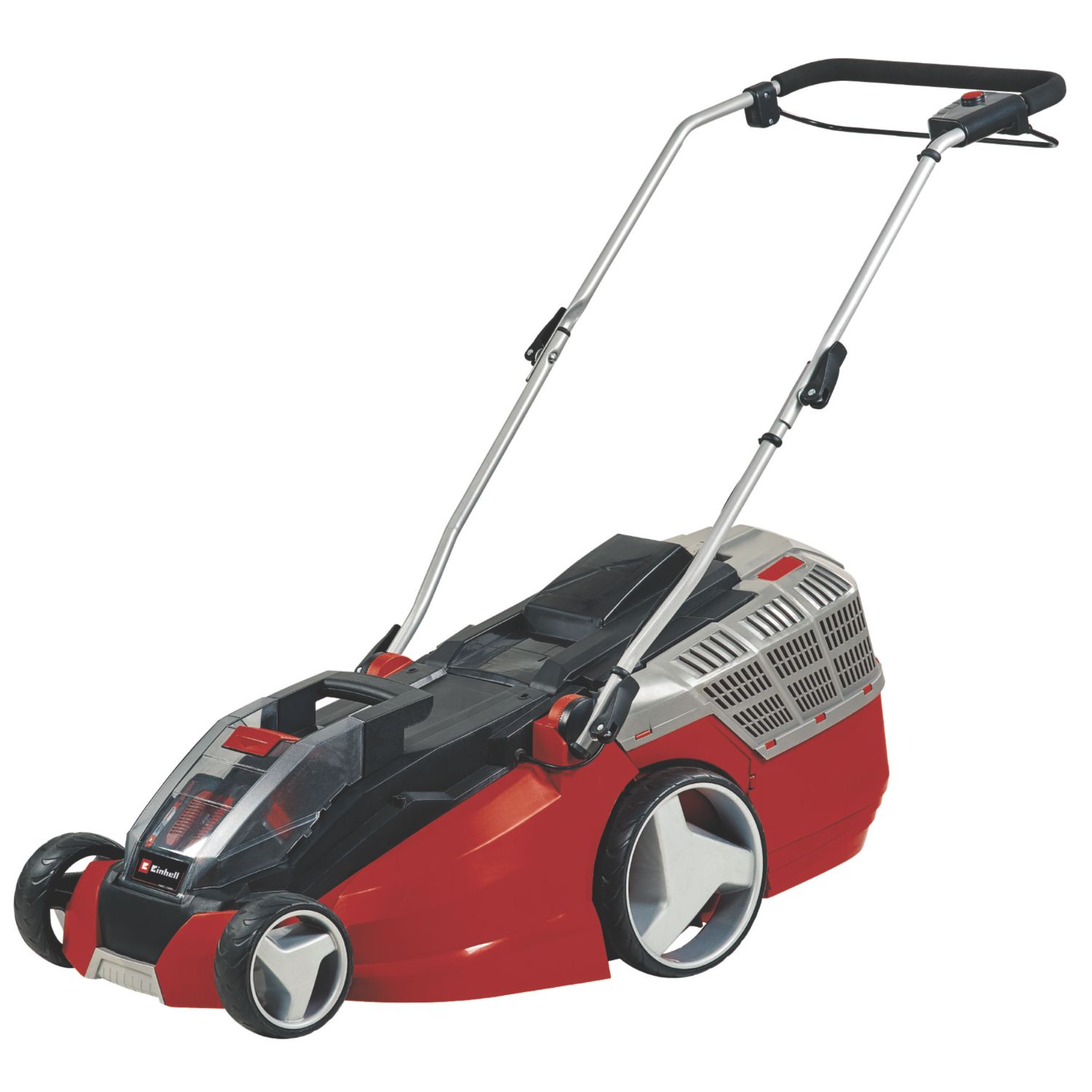 Einhell GE-CM 43 Li M Kit 36V 2 x 4.0Ah Li-Ion Power X-Change Brushless Cordless 43cm Lawn Mower (377FC)
