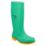 Dunlop Acifort HazGuard Size 11  Green Steel Toe Cap Safety Wellies