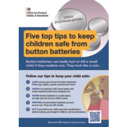 GP Batteries CR2430 3V Coin Cell Lithium Battery