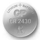 GP Batteries CR2430 3V Coin Cell Lithium Battery