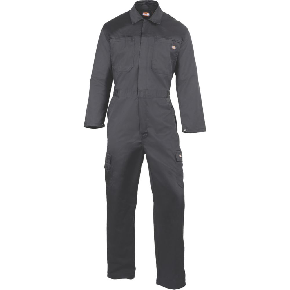 Dickies Everyday Boiler Suit/Coverall Black Large 42-48