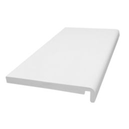 FloPlast Mammoth Fascia Boards White 150mm x 18mm x 3000mm 2 Pack