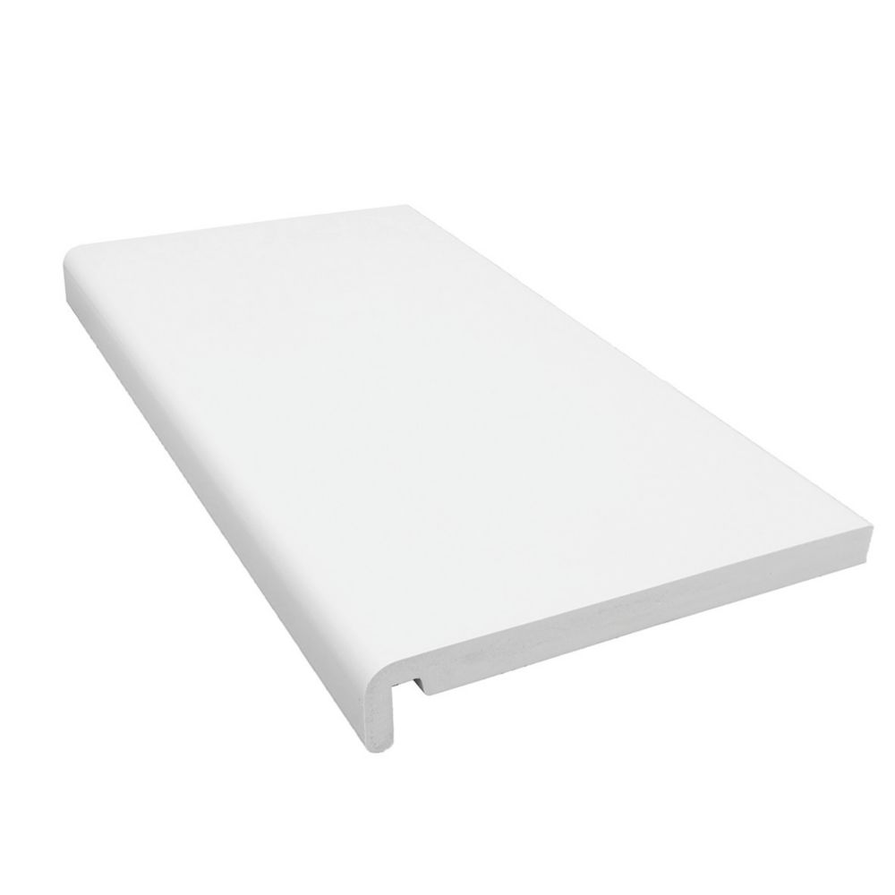 FloPlast Mammoth Fascia Board White 150mm X 18mm X 3000mm 2 Pack - Screwfix