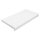 FloPlast Mammoth Fascia Boards White 150mm x 18mm x 3000mm 2 Pack