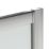 ETAL  Framed Offset Quadrant Shower Enclosure & Tray RH Chrome 1180mm x 880mm x 1940mm