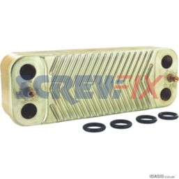 Worcester Bosch 7101628 DHW Heat Exchanger - Was 78144