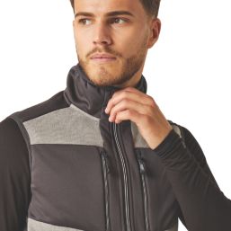 Regatta E-Volve Knit Stretch Bodywarmer Mineral Grey/Ash X Large 43.5" Chest