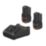 Bosch GKF 12V-8 Professional 12V 2 x 3.0Ah Li-Ion CoolPack 1/4" Brushless Cordless Router