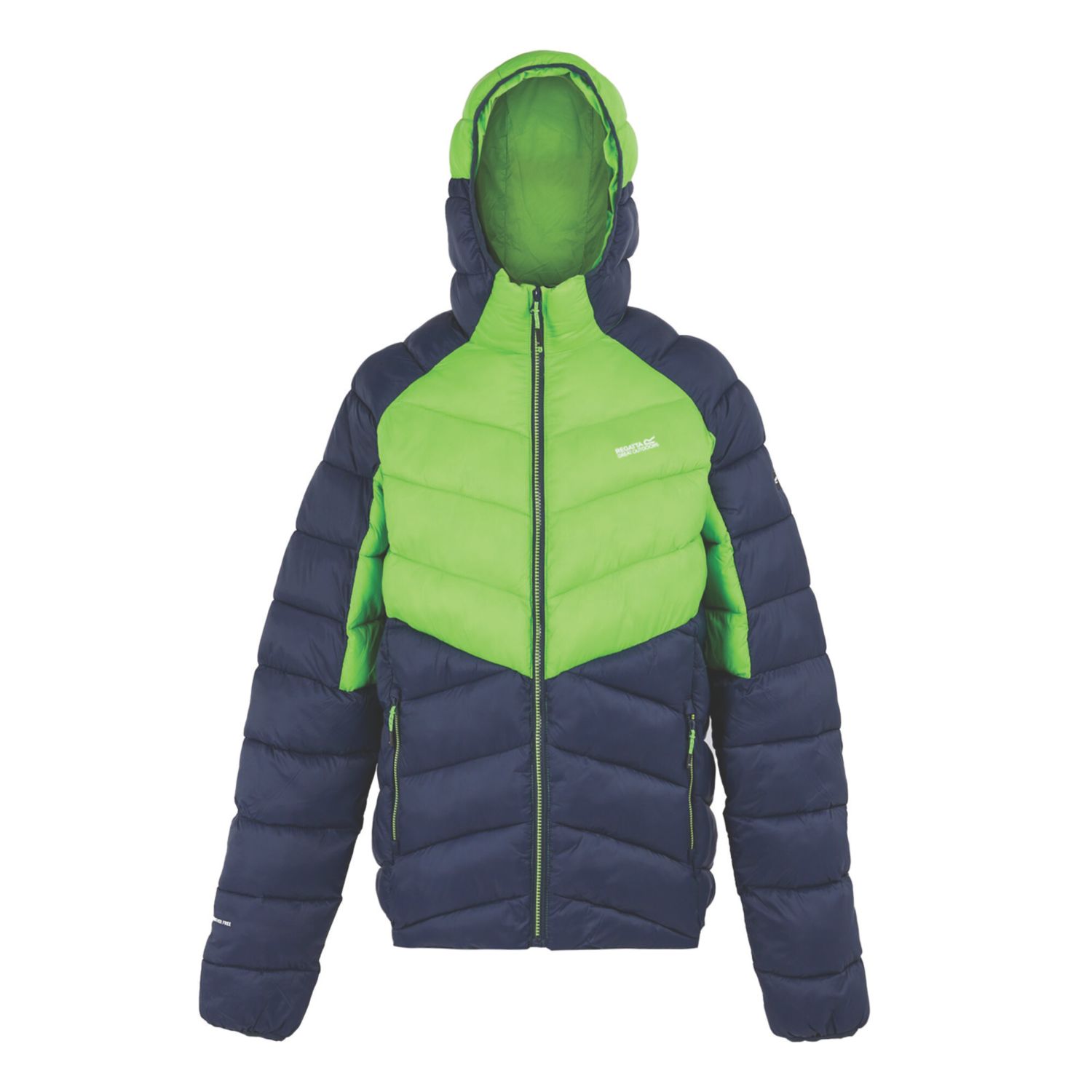 Regatta Dalent Jacket Green Flash/Navy X Large 44" Chest (377YT)