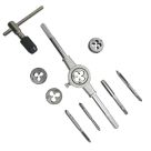 Essentials M4-M8 Metric Tap & Die Set 10 Pieces