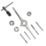 Essentials M4-M8 Metric Tap & Die Set 10 Pieces