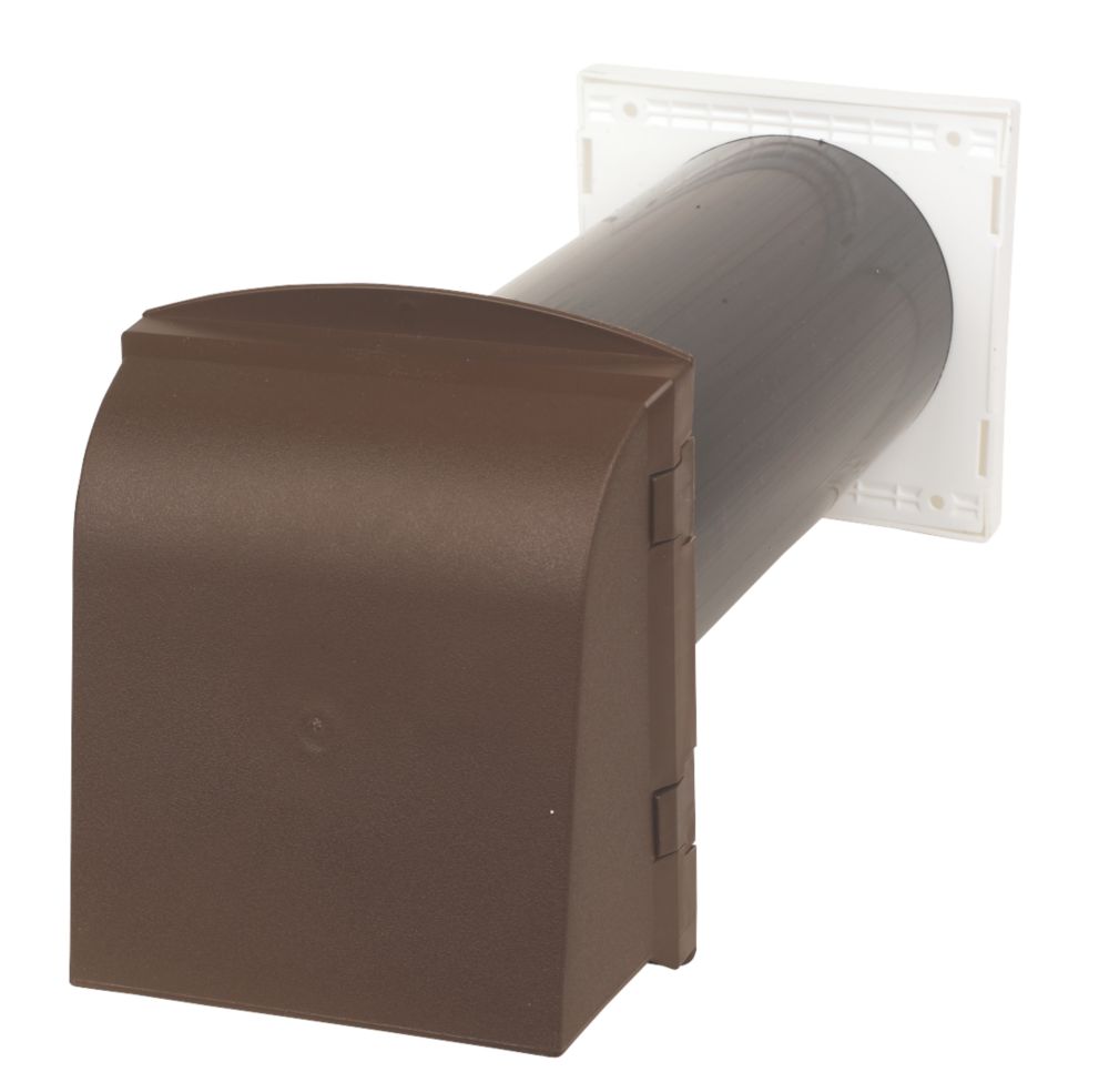 Manthorpe Core Vent Brown 160.5mm x 350mm