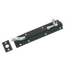 Tower Necked Gate Bolt Black 164mm