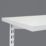RB UK White Twin Slot Shelves 600mm x 250mm x 19mm 2 Pack