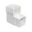 FloPlast  92.5° Square Offset Bend White 65mm
