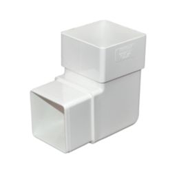 FloPlast  92.5° Square Offset Bend White 65mm